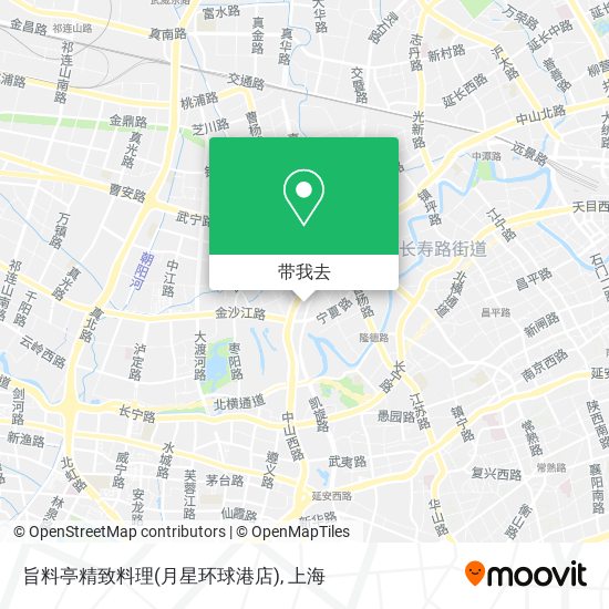 旨料亭精致料理(月星环球港店)地图