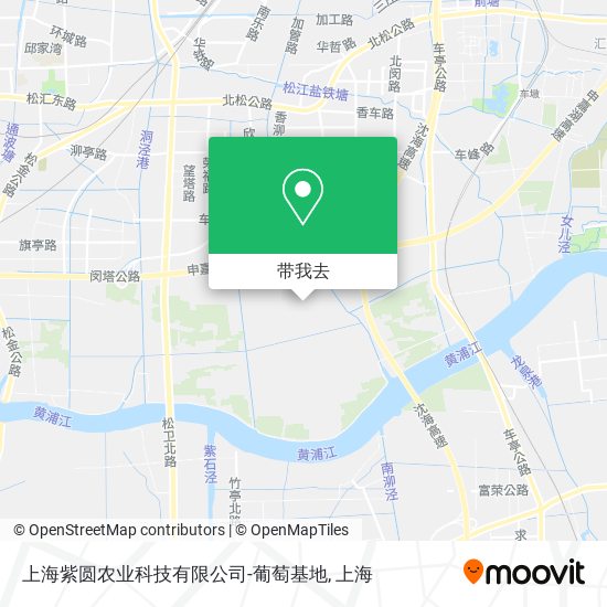 上海紫圆农业科技有限公司-葡萄基地地图