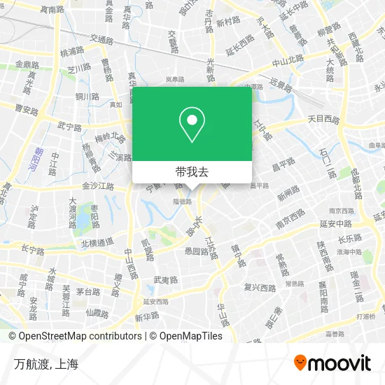 万航渡地图