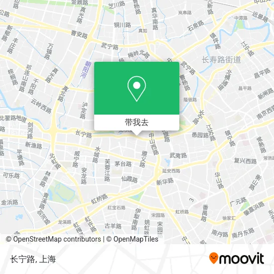 长宁路地图