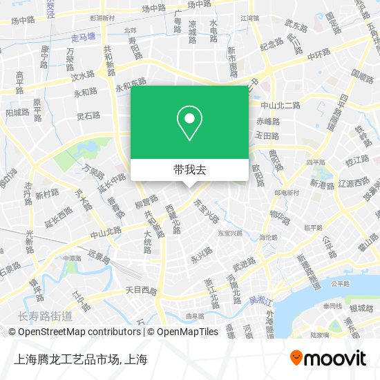 上海腾龙工艺品市场地图