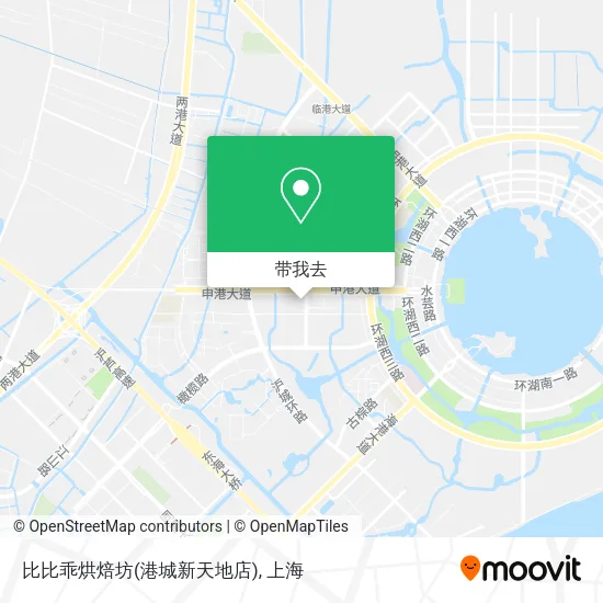 比比乖烘焙坊(港城新天地店)地图