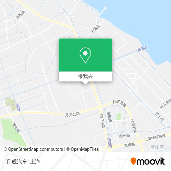 月成汽车地图