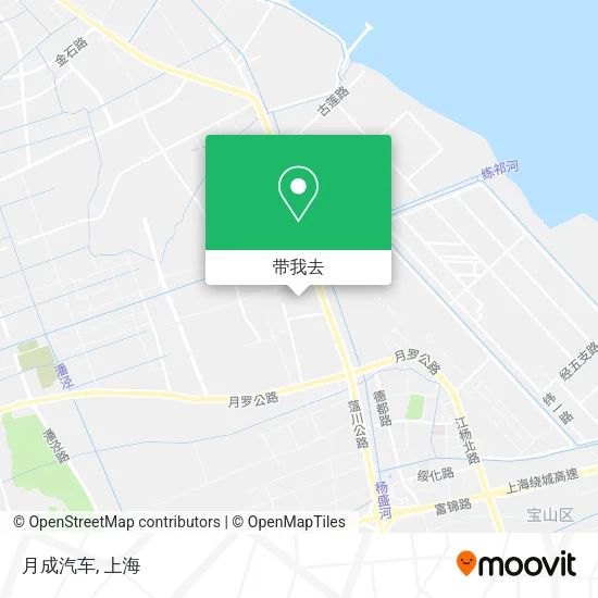 月成汽车地图