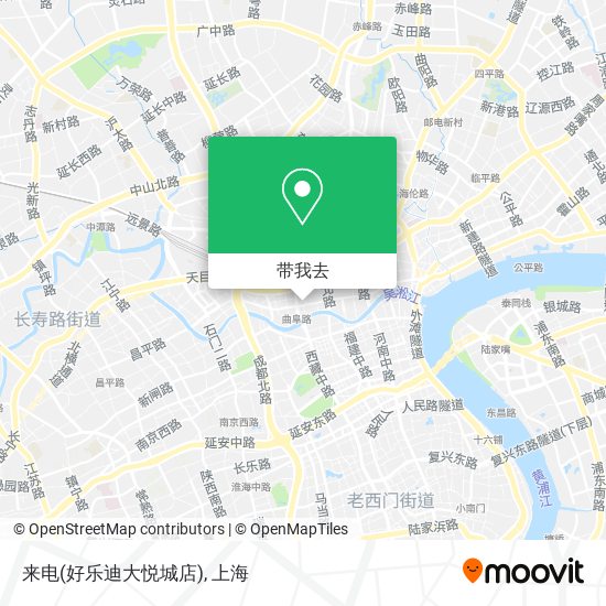 来电(好乐迪大悦城店)地图