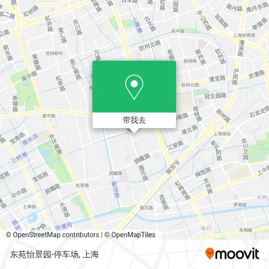 东苑怡景园-停车场地图