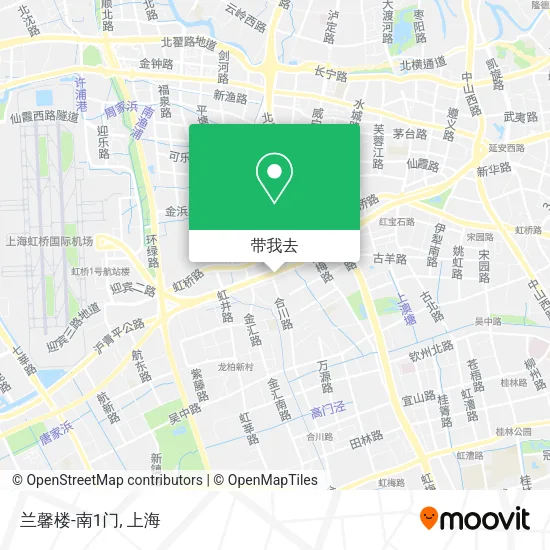 兰馨楼-南1门地图