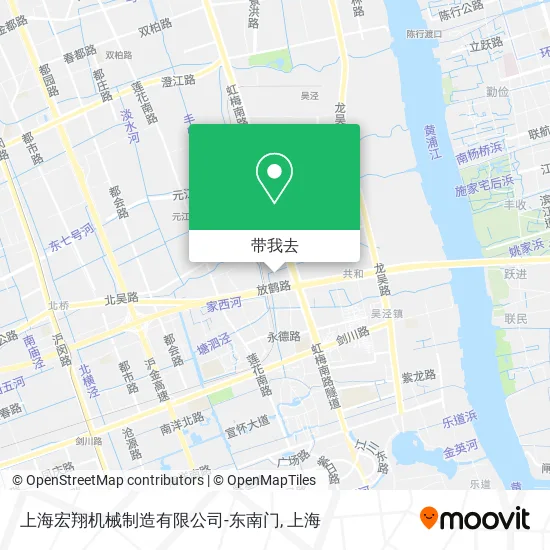 上海宏翔机械制造有限公司-东南门地图
