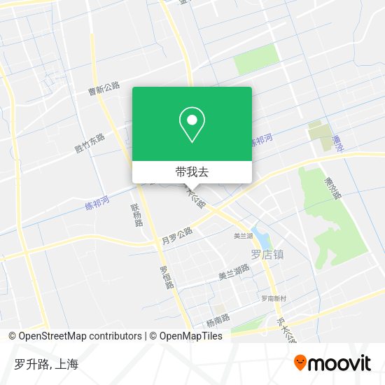 罗升路地图