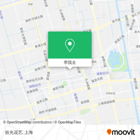 拾光花艺地图
