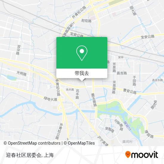 迎春社区居委会地图