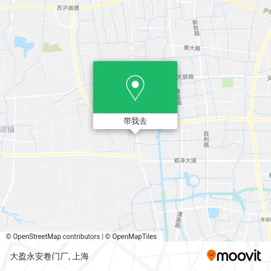 大盈永安卷门厂地图