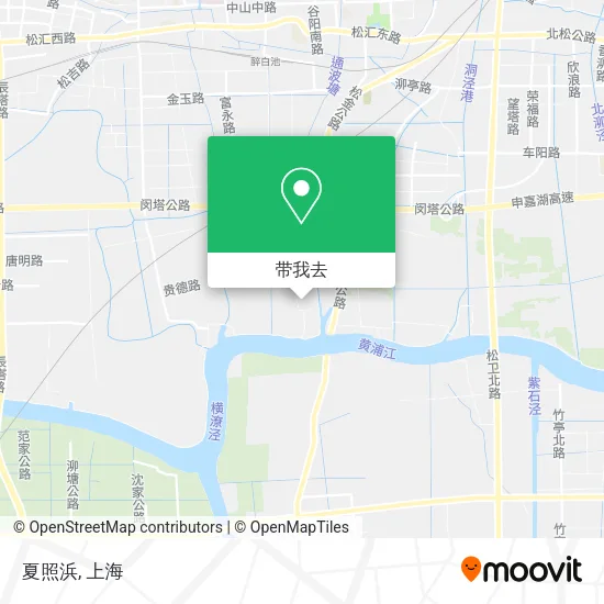 夏照浜地图