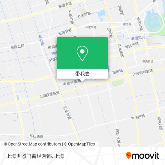 上海世照门窗经营部地图