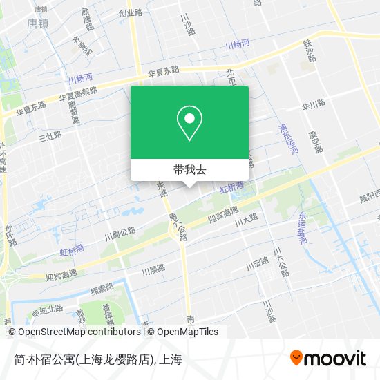 简·朴宿公寓(上海龙樱路店)地图