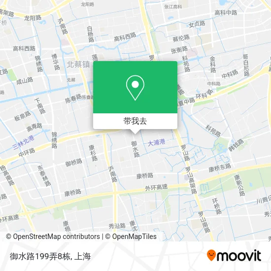 御水路199弄8栋地图