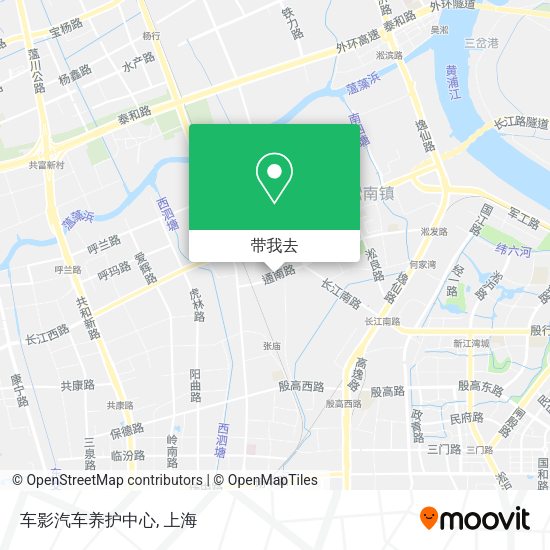 车影汽车养护中心地图