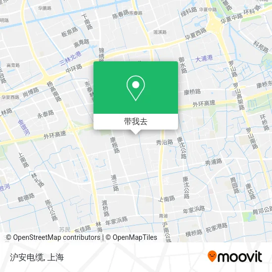 沪安电缆地图