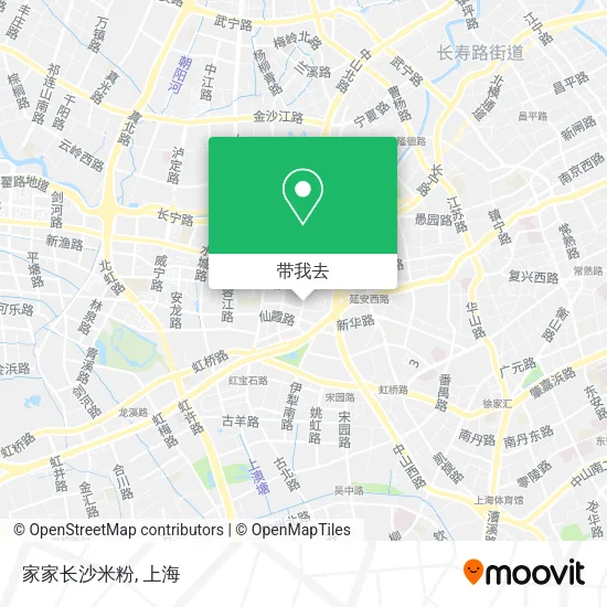 家家长沙米粉地图