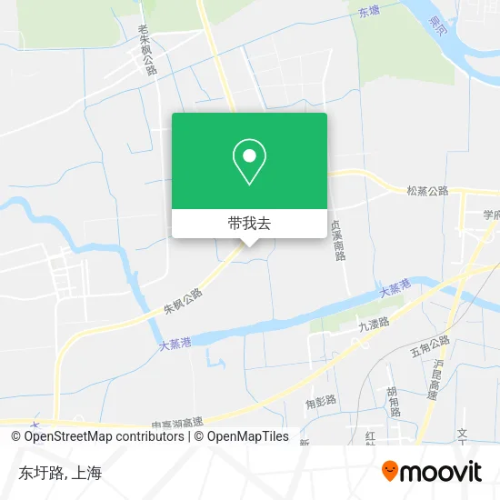 东圩路地图