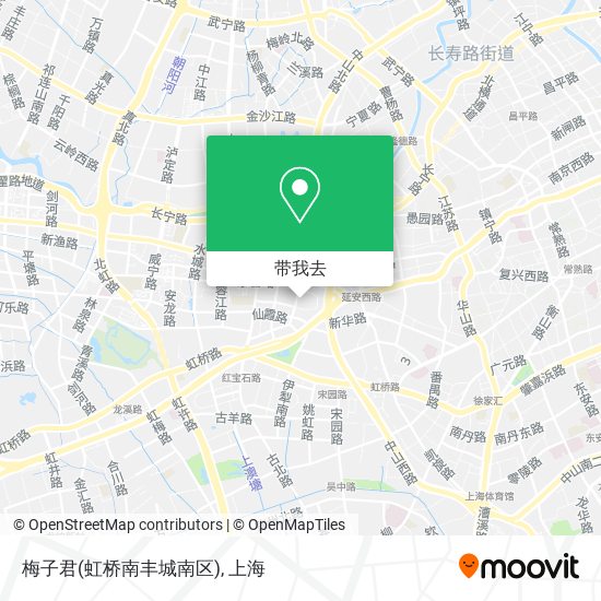 梅子君(虹桥南丰城南区)地图