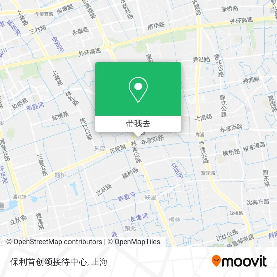保利首创颂接待中心地图