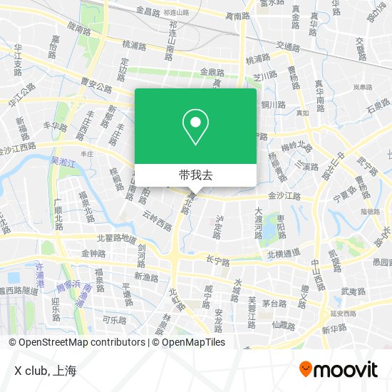 X club地图