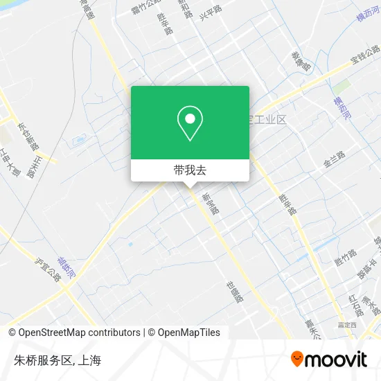 朱桥服务区地图