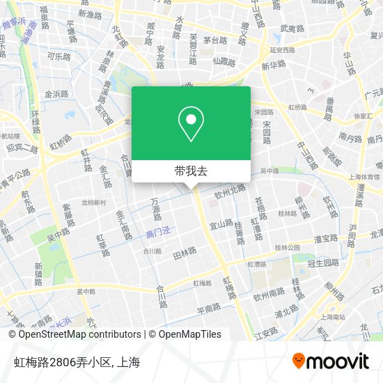 虹梅路2806弄小区地图
