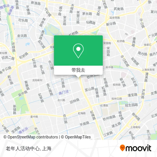 老年人活动中心地图