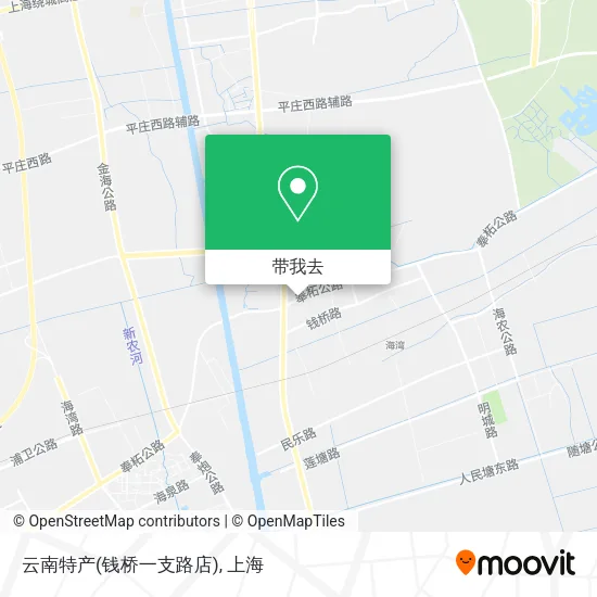 云南特产(钱桥一支路店)地图