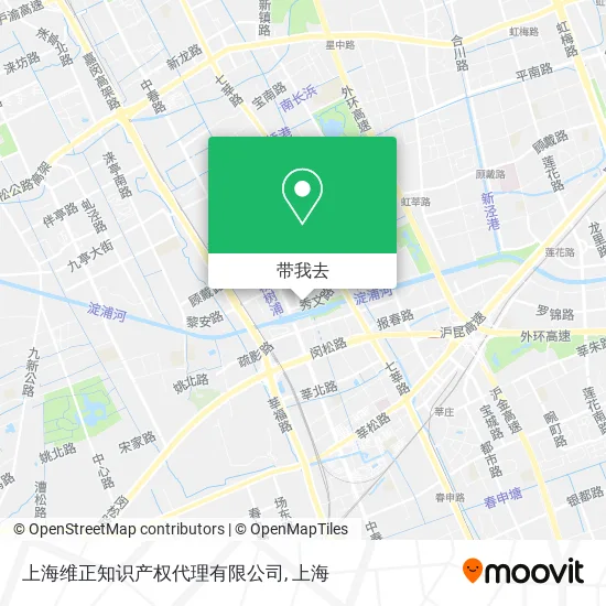 上海维正知识产权代理有限公司地图