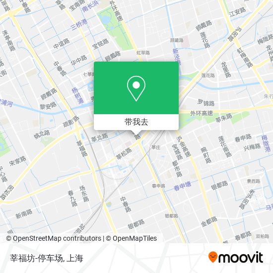 莘福坊-停车场地图