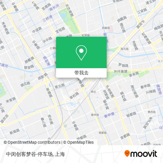 中闵创客梦谷-停车场地图