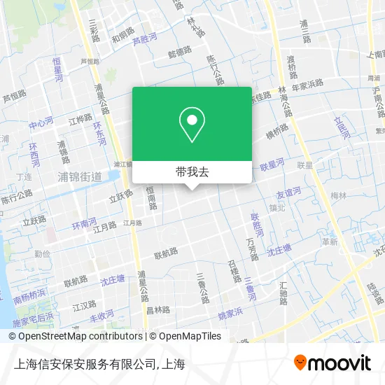 上海信安保安服务有限公司地图