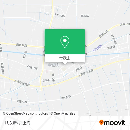 城东新村地图