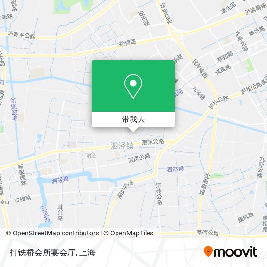 打铁桥会所宴会厅地图