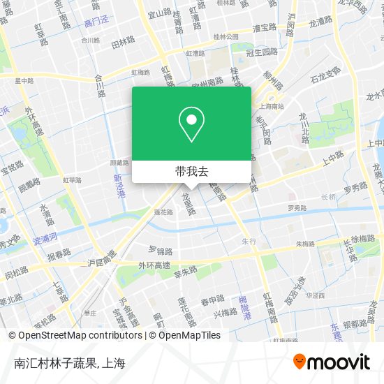 南汇村林子蔬果地图