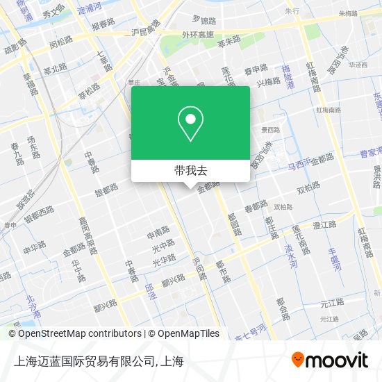上海迈蓝国际贸易有限公司地图