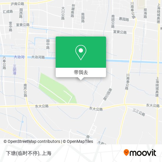 下塘(临时不停)地图