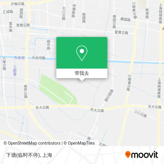 下塘(临时不停)地图