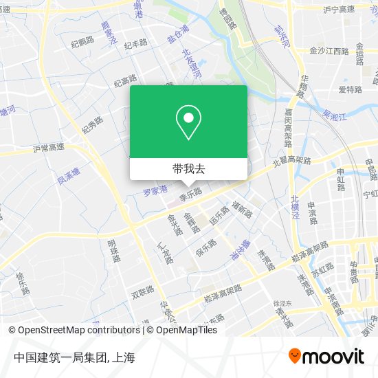 中国建筑一局集团地图