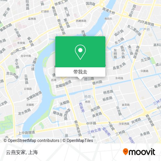 云燕安家地图