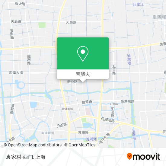 袁家村-西门地图