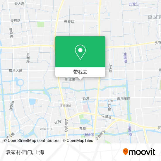 袁家村-西门地图