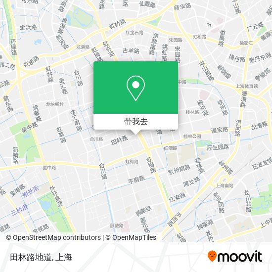 田林路地道地图