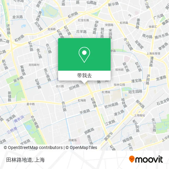 田林路地道地图