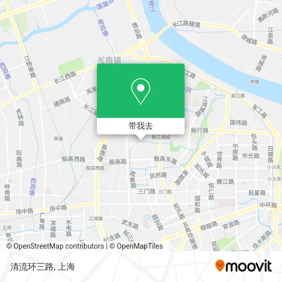 清流环三路地图