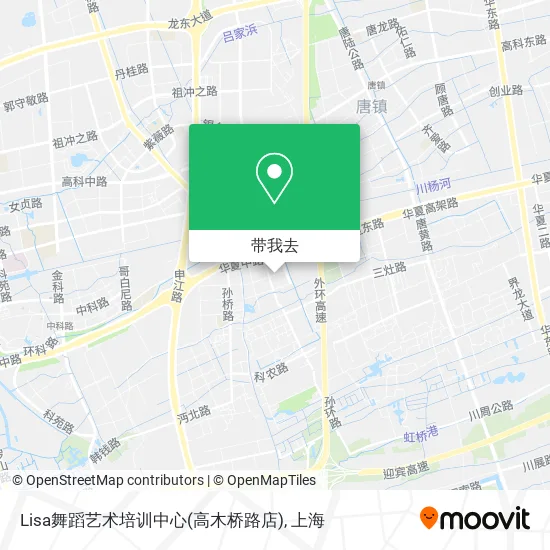 Lisa舞蹈艺术培训中心(高木桥路店)地图