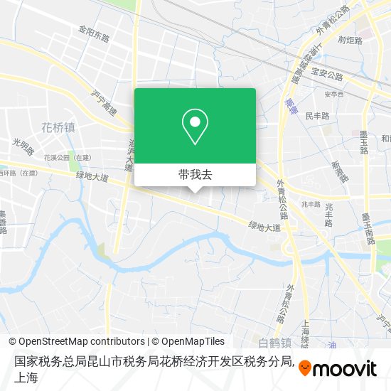 国家税务总局昆山市税务局花桥经济开发区税务分局地图